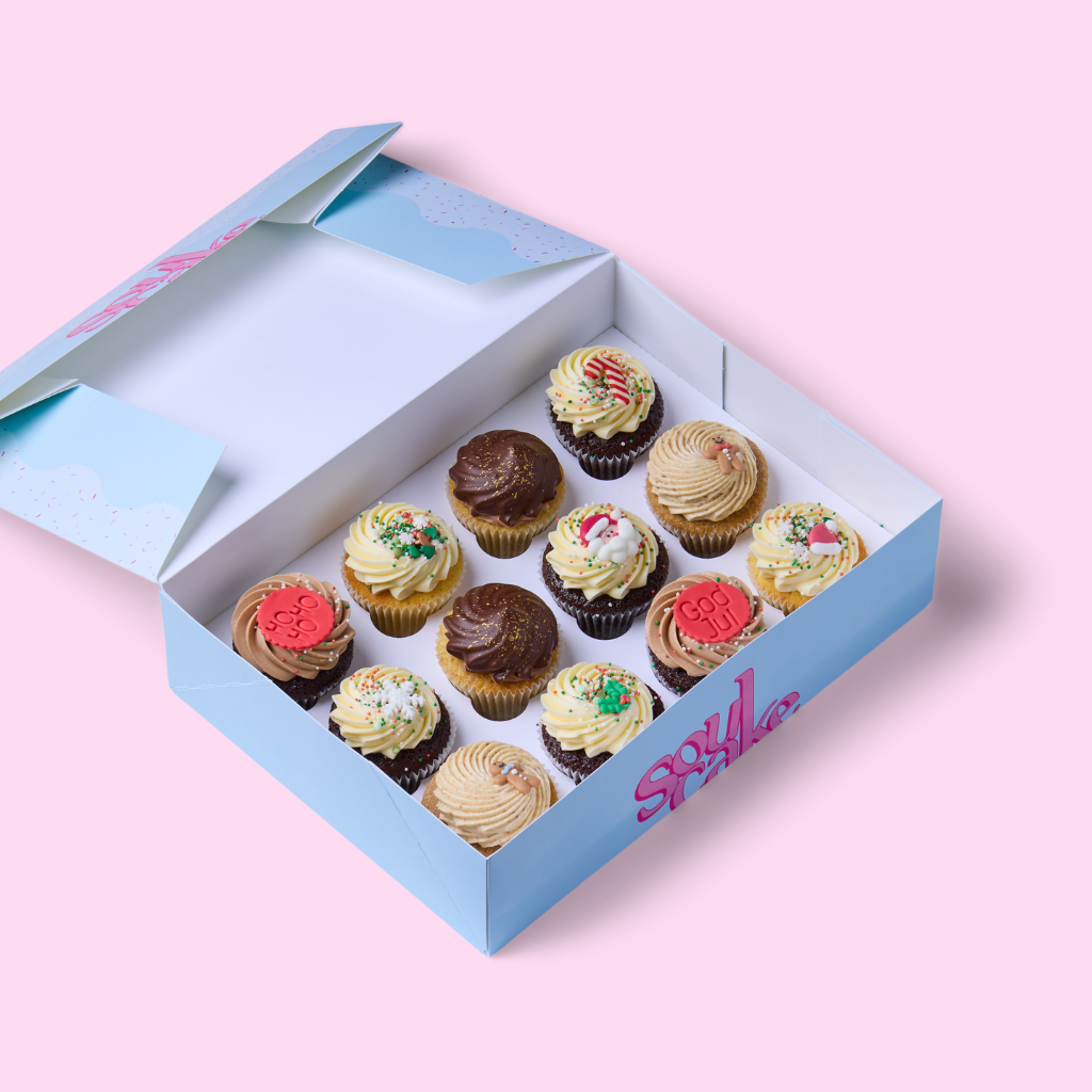 Soulcake Christmas Cupcakes 12pk