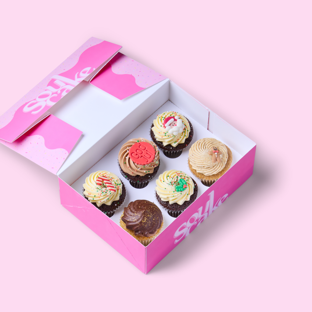 Soulcake Christmas Cupcakes 6pk